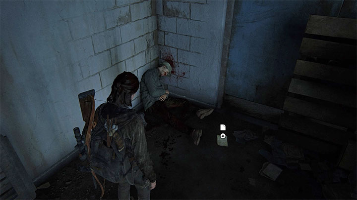 To the left of the net are stairs - use them to reach the upper balconies - The Last of Us 2: The Flooded City - collectibles, artefacts, coins - Seattle, Day 3 - Ellie - The Last of Us 2 Guide