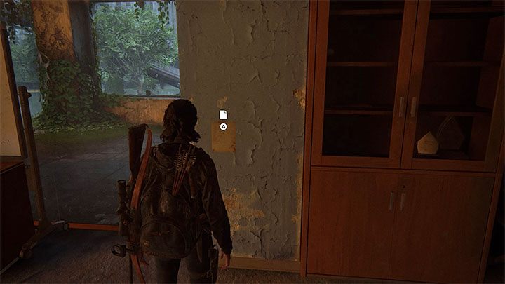 The document is nailed to one of the walls in the ruins - The Last of Us 2: The Flooded City - collectibles, artefacts, coins - Seattle, Day 3 - Ellie - The Last of Us 2 Guide