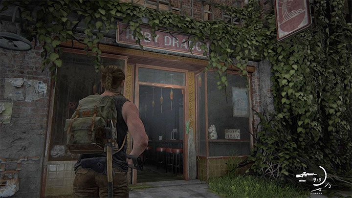 Schauen Sie sich den letzten Laden auf der linken Seite an – Ruby Dragon – The Last of Us 2: Relic of the Sages Trophäenführer – Trophäenführer – The Last of Us 2 Führer