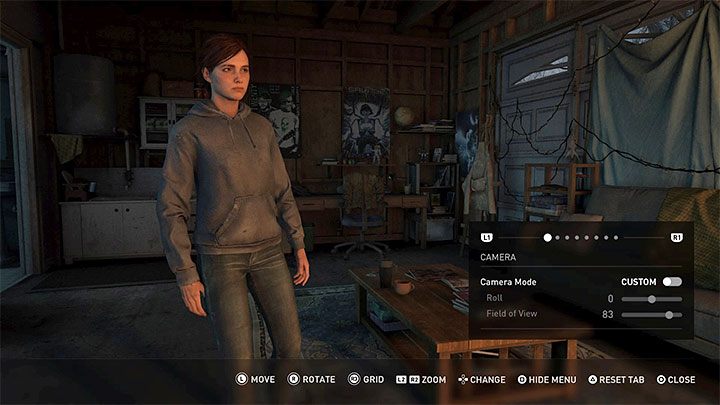Sie können den Fotomodus jederzeit im Spiel aktivieren, auch während der Zwischensequenzen – The Last of Us 2: Wie aktiviere ich den Fotomodus?  - Kampagne und Erkundung – The Last of Us 2 Guide