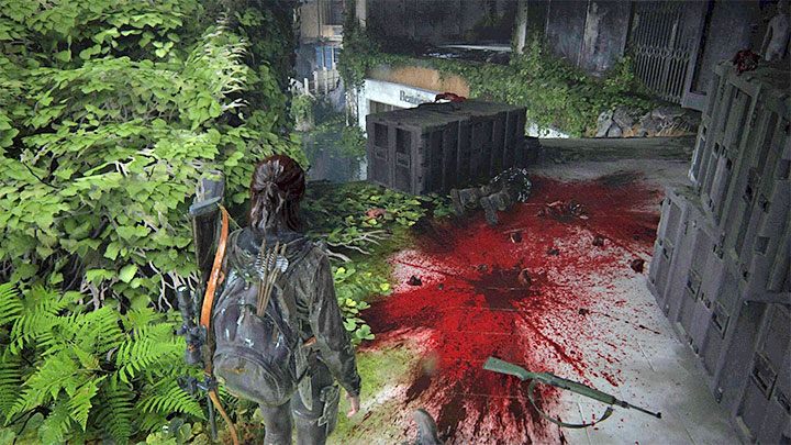 Explosive arrows are great for attacking groups of opponents - The Last of Us 2: Bow - how to obtain this weapon? - Combat - The Last of Us 2 Guide