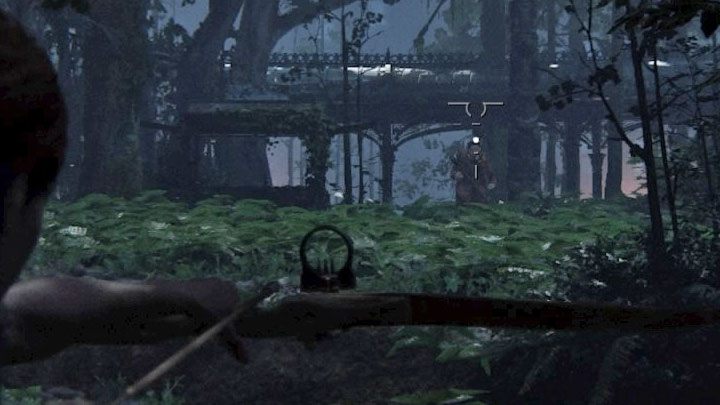 This upgrade adds a dot that appears when you are aiming from the bow - The Last of Us 2: Bow - how to obtain this weapon? - Combat - The Last of Us 2 Guide