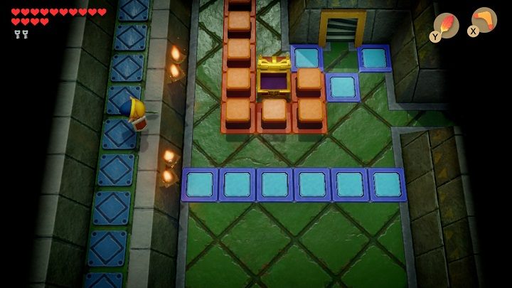 Go back down the corridor until you reach a room with a staircase - Eagles Tower | Links Awakening Walkthrough - Walkthrough - Links Awakening Guide