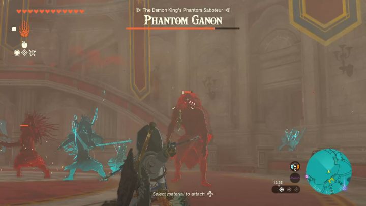 Es ist ziemlich einfach, den Angriffen der Phantom Ganons auszuweichen – Zelda TotK: Crisis at Hyrule Castle – Komplettlösung – Zelda Tears of the Kingdom Guide