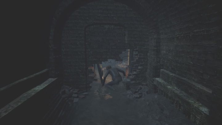 Run forward, dodging obstacles and going through every possible passage - The Medium: Ruins - walkthrough - Walkthrough - The Medium Guide