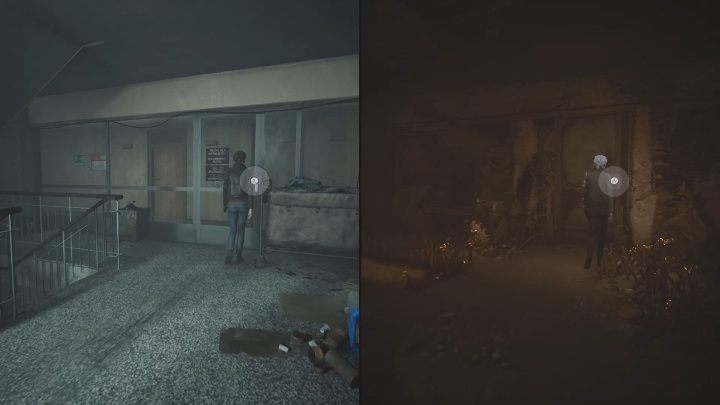 At the top, you must move the cart that blocks the passage - The Medium: Encounter with Sadness - walkthrough - Walkthrough - The Medium Guide