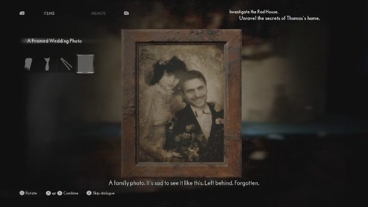 You will find yourself in Thomas' ruined house - The Medium: Thomas house - walkthrough - Walkthrough - The Medium Guide