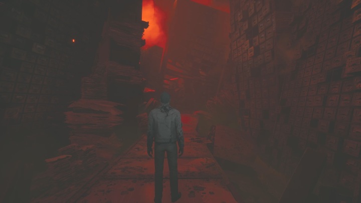 As Thomas, you reach a ruined house - The Medium: Red House - walkthrough - Walkthrough - The Medium Guide