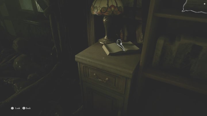 Let's start with the first item, a pipe lying on a wooden cabinet - The Medium: Richards House - walkthrough - The Medium Guide