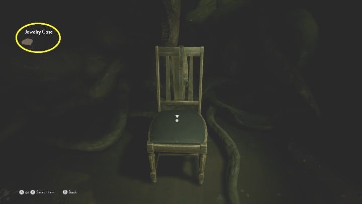 Place the item on the chair and listen to the next part of the story - The Medium: Richards House - walkthrough - The Medium Guide