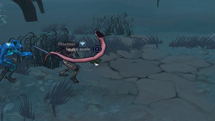 Snake Scale is obtained from (living) snakes - The Serpent Rogue: Ingredients for brewing potions - list - Potions - The Serpent Rogue Guide