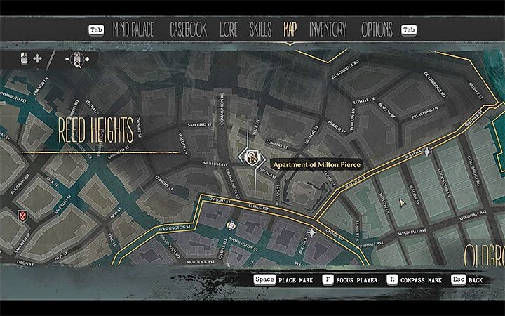 Go to Reed Heights - Self-Defense | The Sinking City walkthrough - Main cases - The Sinking City Guide