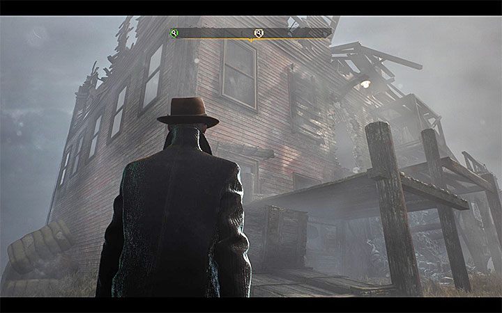The surroundings of the monolith are already 100% explored - Into the Depths | The Sinking City walkthrough - Main cases - The Sinking City Guide