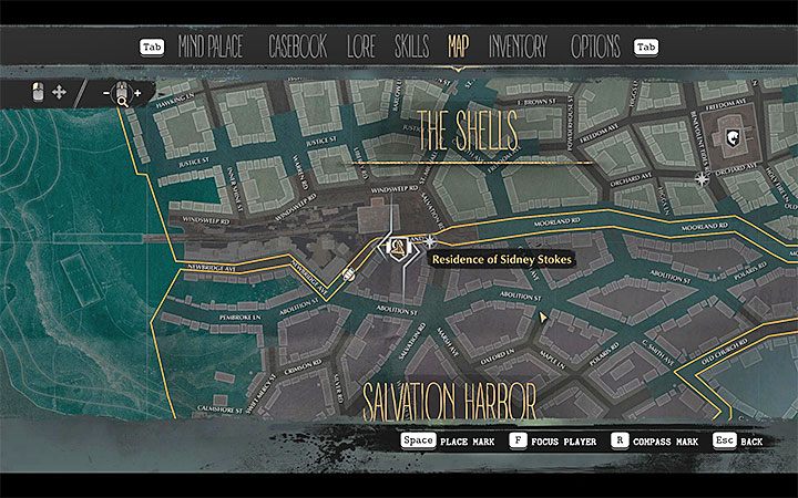 Neben den oben genannten Methoden können Sie XP auch erhalten, indem Sie Orte zu 100 % abschließen – Fertigkeiten in The Sinking City – Grundlagen – The Sinking City Guide