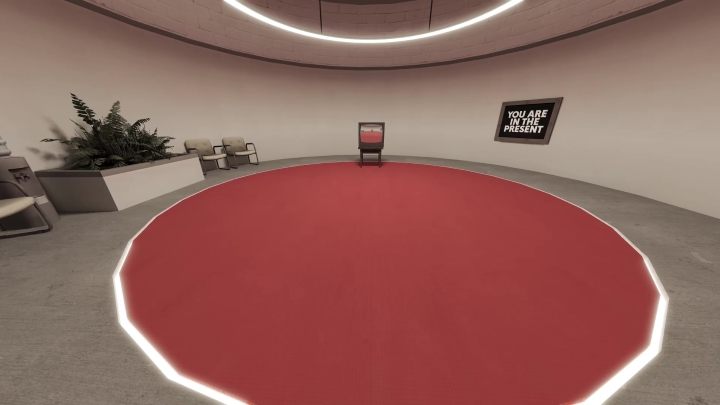 After visiting all the places, you will reach a round room and after a moment of the Narrator's speech, you will be faced with a loading screen - Stanley Parable Ultra Deluxe: New content - All endings - Stanley Parable Ultra Deluxe Guide