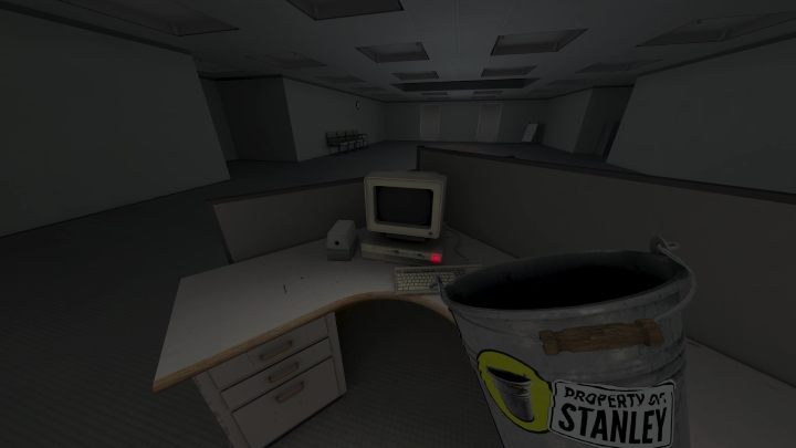 At the end of the cable there's a computer - Stanley Parable Ultra Deluxe: New content - All endings - Stanley Parable Ultra Deluxe Guide