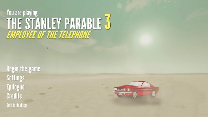 If you accept the offer, the mystery person will fix the trophy machine in the exhibition hall - Stanley Parable Ultra Deluxe: New content - All endings - Stanley Parable Ultra Deluxe Guide