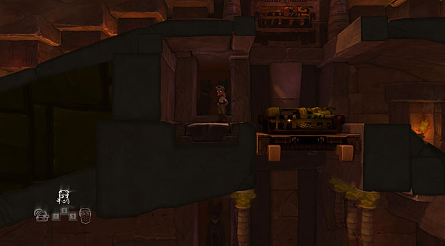 Stand on the jackal pressure plate with one of the imprisoned characters - The Adventurer - Locations for specific characters - The Cave - Game Guide and Walkthrough