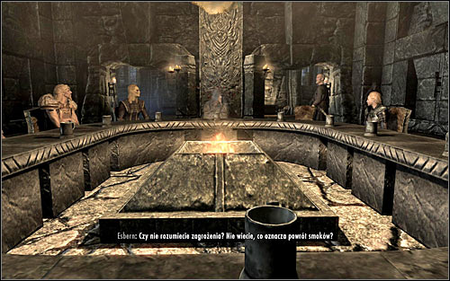 The further part of the negotiations will consist of a rough speech from the leader of the faction that was treated unfair until now, according to him - Participating in the negotiations | Season Unending - Season Unending - The Elder Scrolls V: Skyrim Game Guide