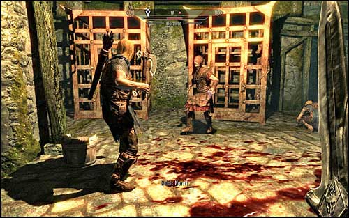 After examining the room, approach Ralof to resume going through the Keep - Getting through the Keep with Ralof | Unbound - Unbound - The Elder Scrolls V: Skyrim Game Guide