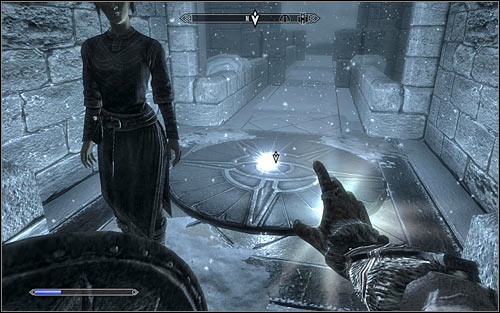 Regardless of whether you had the spell or had to ask Feralda to teach you it, you will now have to cast it - First Lessons | Side quests - Side quests - The Elder Scrolls V: Skyrim Game Guide