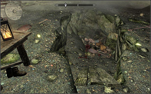 Further on, you will reach a big cave - Laid to Rest | Side quests - Side quests - The Elder Scrolls V: Skyrim Game Guide
