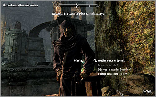 Head towards the gate leading to the Nchuand-Zel excavation site, eliminating the Falmers and Dwarven Spiders that you come across if needed - The Lost Expedition | Side quests - Side quests - The Elder Scrolls V: Skyrim Game Guide