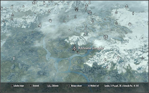 Head out of the College, open the world map and find Dead Mens Respite (screen above) - Tending the Flames - p. 1 | The Bards College quests - The Bards College quests - The Elder Scrolls V: Skyrim Game Guide