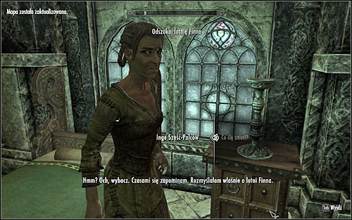 Head to The Bards College in Solitude and find Inge Six-Fingers (screen above) - Miscellaneous: Find Finns Lute | The Bards College quests - The Bards College quests - The Elder Scrolls V: Skyrim Game Guide