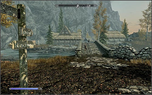 na początku będziesz musiał udać się na wschód, ale nie miej nadziei, że ścieżka będzie prosta - zmierzając do Greybeards | The Way Of The Voice - The Way Of The Voice - The Elder Scrolls V: Skyrim Game Guide