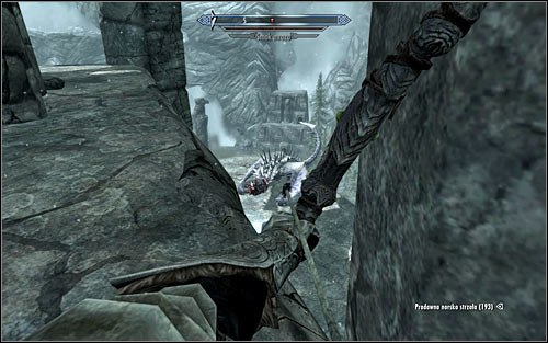 The two beasts mentioned above, a blood dragon breathing fire and a frost dragon that will be using ice-based attacks - Going through the portal | The World-Eaters Eyrie - The World-Eaters Eyrie - The Elder Scrolls V: Skyrim Game Guide