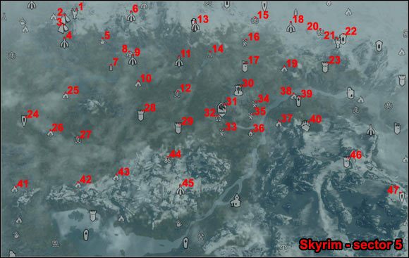 Skyrim Dragon Lair Map. 