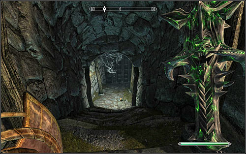 Follow the narrow corridor south, turning west soon afterwards - A Night to Remember - p. 2 - Daedric quests - The Elder Scrolls V: Skyrim Game Guide