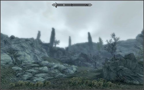 After reaching the destination, get ready to fight a big group of Forsworn, including one capable of using magic - Repairing the Phial | Side quests - Side quests - The Elder Scrolls V: Skyrim Game Guide