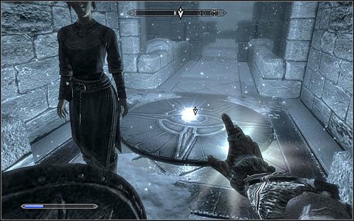 Regardless of whether you had the spell or had to ask Feralda to teach you it, you will now have to cast it - First Lessons | Side quests - Side quests - The Elder Scrolls V: Skyrim Game Guide
