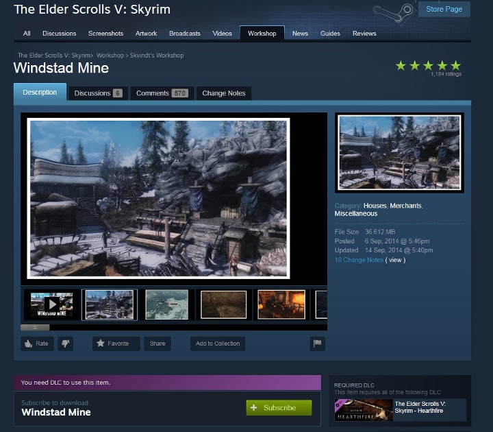 how to install mods from steam workshop skyrim