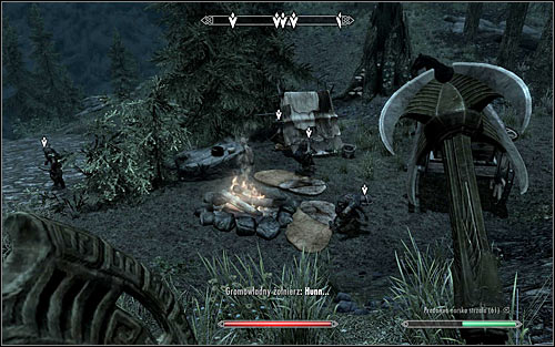 Only then move forward to the Stormcloaks camp (the above screen) - Compelling Tribute | Imperial Legion Quests - Imperial Legion Quests - The Elder Scrolls V: Skyrim Game Guide