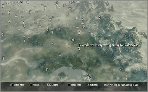 Open the world map and youll see that the allied troops are waiting for the order to attack at some distance from Fort Greenwall (the above screen), so I dont recommend using Fast Travel - The Battle for Fort Greenwall | Imperial Legion Quests - Imperial Legion Quests - The Elder Scrolls V: Skyrim Game Guide