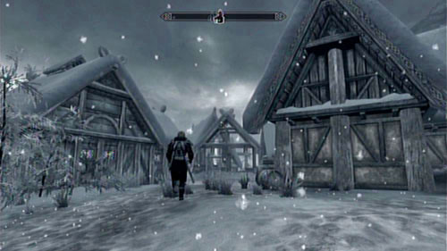 When you get there (the journey shouldn't be problematic), wait for your companion to speak with the elders - Accompany Frea to Skaal Village - Main story mode - The Fate of the Skaal - The Elder Scrolls V: Skyrim - Dragonborn - Game Guide and Walkthrough