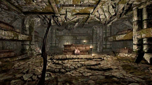 Enter the room with the big amount of coffins and candlesticks - March of the Dead - Side missions - Raven Rock - The Elder Scrolls V: Skyrim - Dragonborn - Game Guide and Walkthrough