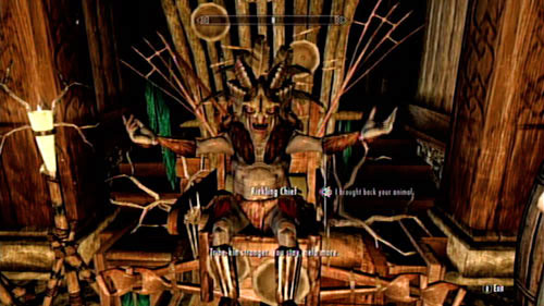 The Riekling Chief will be happy to learn of the return of his favorite pet - The Chief of Thirsk Hall - Side missions - Thirsk Hall and Bujold's Retreat - The Elder Scrolls V: Skyrim - Dragonborn - Game Guide and Walkthrough