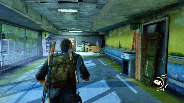 Auf der anderen Seite gibt es einen langen Korridor, der Sie zum Operationssaal führt – The Last of Us: The Hospital, Walkthrough zum Firefly Lab, Karte – The Firefly Lab – The Last of Us Guide