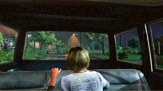 After a short cutscene, you will end up in the car and, the only thing you can do now, is look around - Prologue | Prologue | The Last of Us Walkthrough - Prologue - The Last of Us Guide