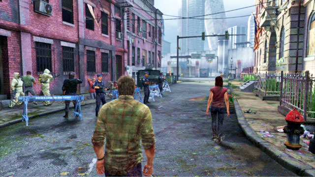 After this chapter begins, keep following Tess - 20 Years Later | The Quarantine Zone | The Last of Us Walkthrough - The Quarantine Zone - The Last of Us Guide