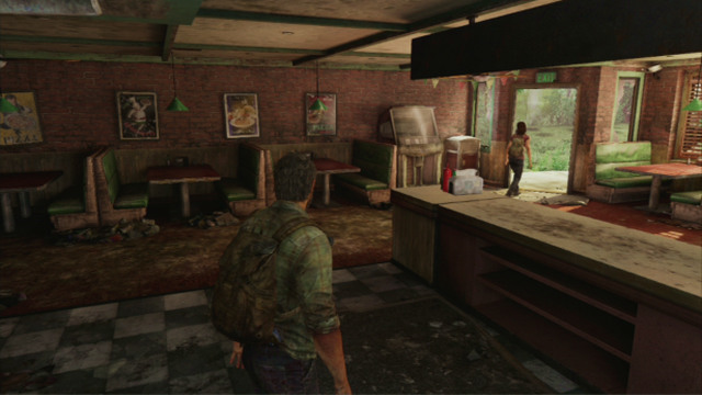 Also, by using the triangle, you should lift a wooden lid a bit further, and get to the surface - Beyond the Wall (text & map) | The Quarantine Zone | The Last of Us Walkthrough - The Quarantine Zone - The Last of Us Guide