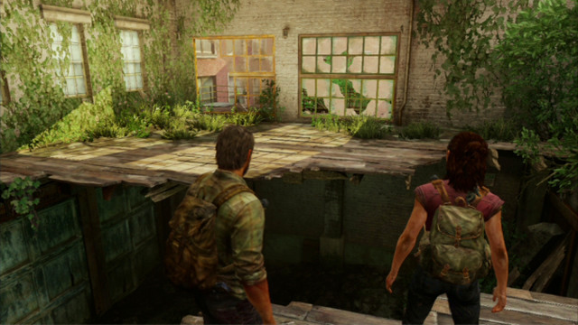 Once inside, climb up and approach the wide gap - Beyond the Wall (text & map) | The Quarantine Zone | The Last of Us Walkthrough - The Quarantine Zone - The Last of Us Guide