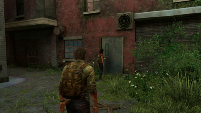 Once you get back out, keep following Tess until you reach a room where the woman points you to ammo - Beyond the Wall (text & map) | The Quarantine Zone | The Last of Us Walkthrough - The Quarantine Zone - The Last of Us Guide