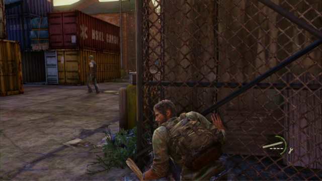 After youve eliminated both of them, return to the beginning and go left - The Slum (text & maps) | The Quarantine Zone | The Last of Us Walkthrough - The Quarantine Zone - The Last of Us Guide