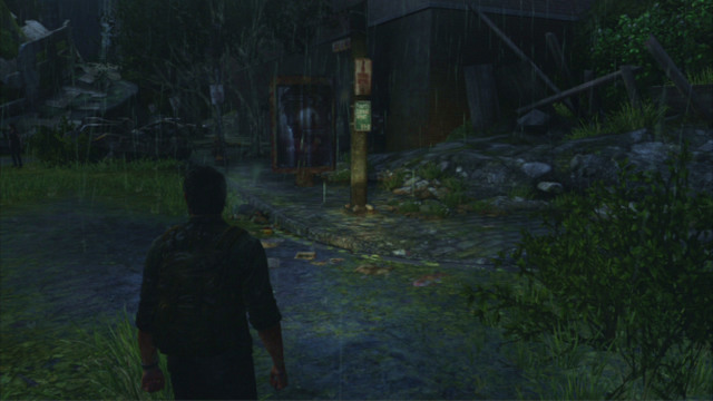 Start by going ahead and climbing the debris - Downtown (text & maps) | The Outskirts | The Last of Us Walkthrough - The Outskirts - The Last of Us Guide