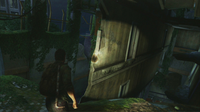 A bit further, you will reach a small void - Downtown (text & maps) | The Outskirts | The Last of Us Walkthrough - The Outskirts - The Last of Us Guide